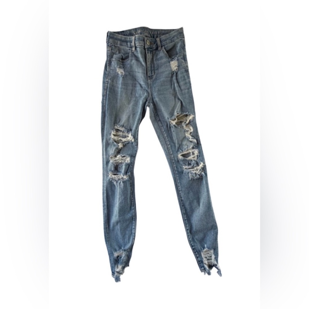 American Eagle Outfitters Distressed Skinny Jeans